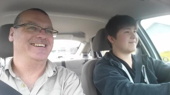 Driver instructor with student 3